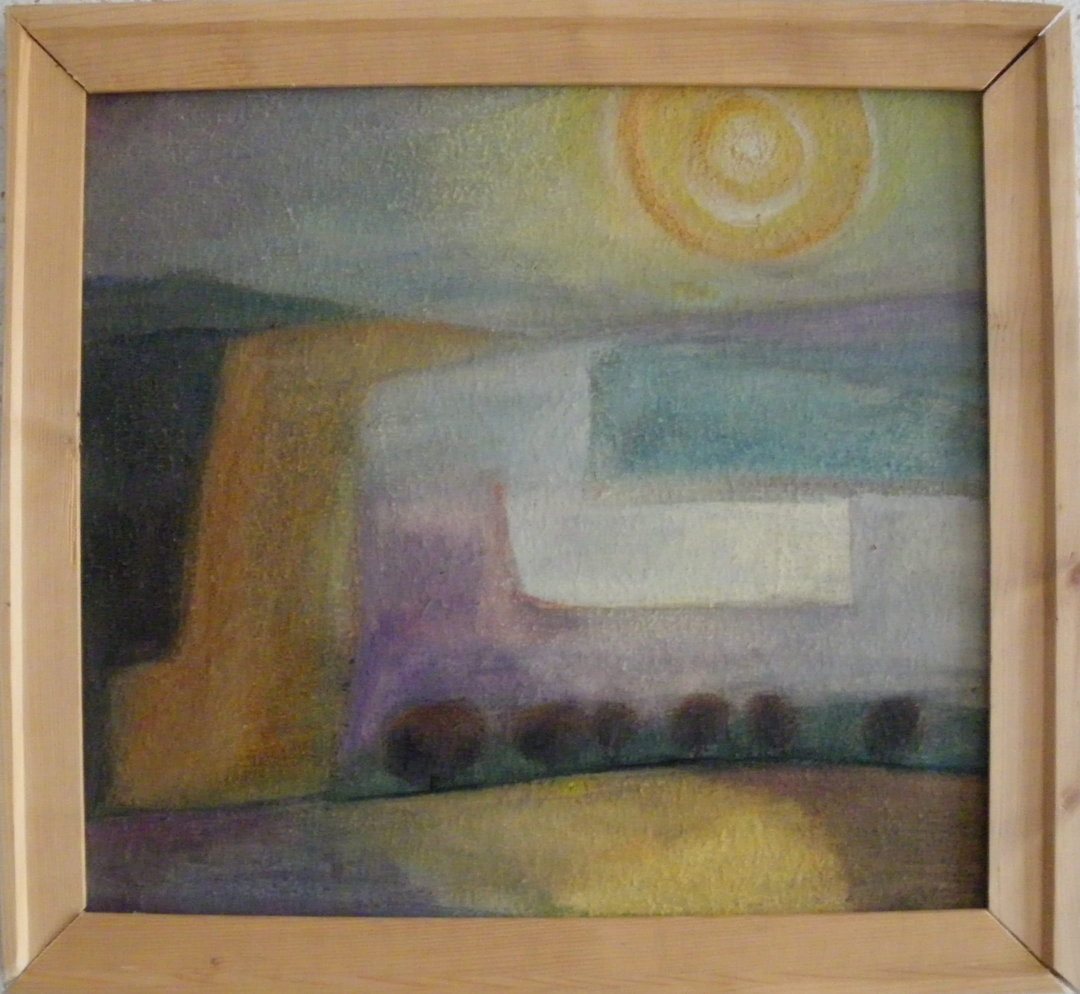 Brandenburger Landschaft, Öl