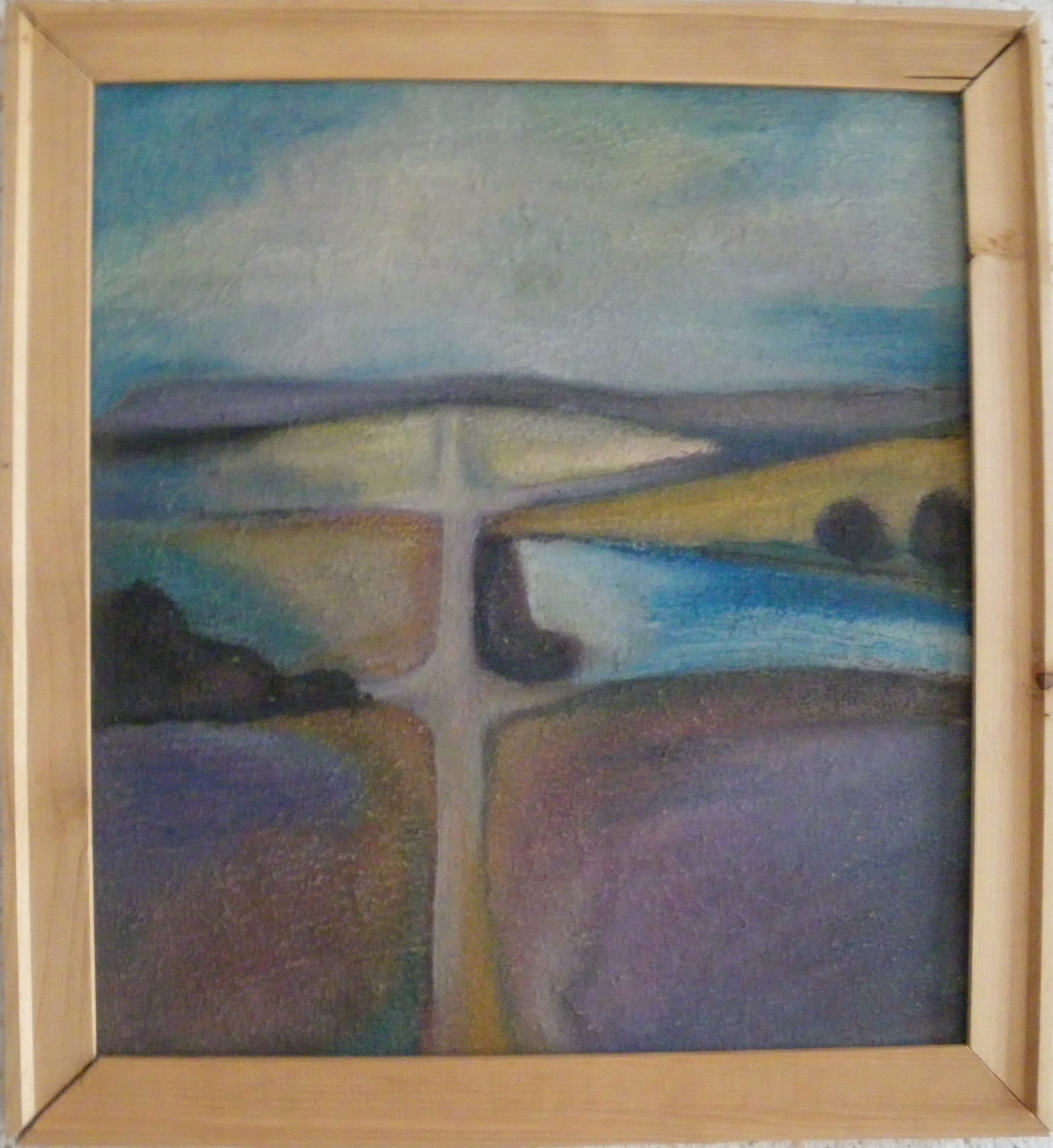 Brandenburger Landschaft, Öl